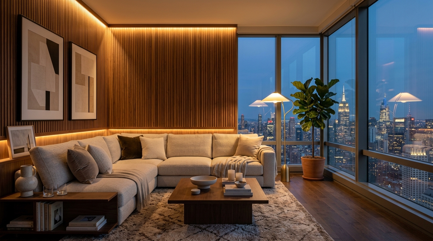 Modern Luxury Living Room Furniture - Woodmine Furniture